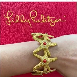 Lilly Pulitzer | Jewelry | Nwt Lilly Pulitzer Starfish Cuff  display picture 2